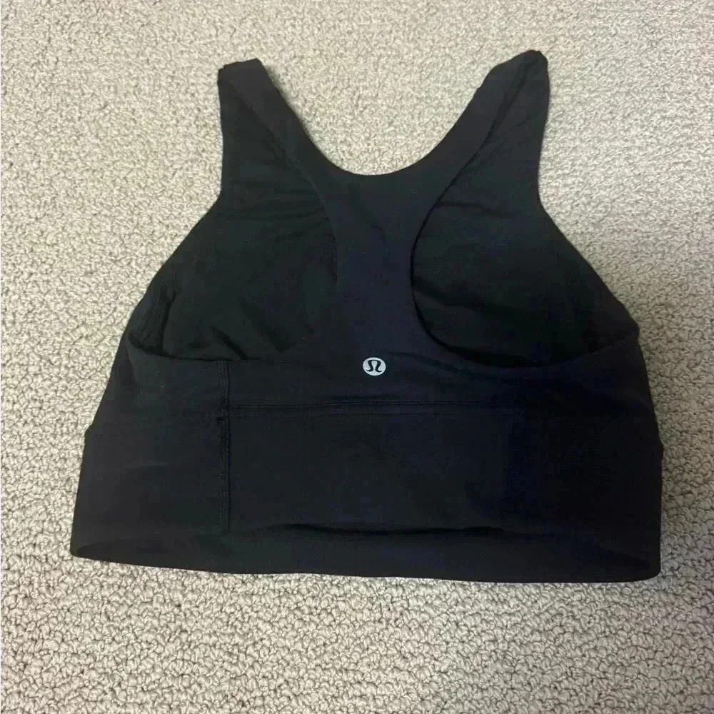 Lululemon size 6 wunder train long line bra - Picture 2 of 5